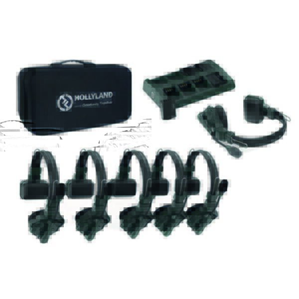 Hollyland Solidcom C1-6S, 6-Fach Wireless Intercom Set